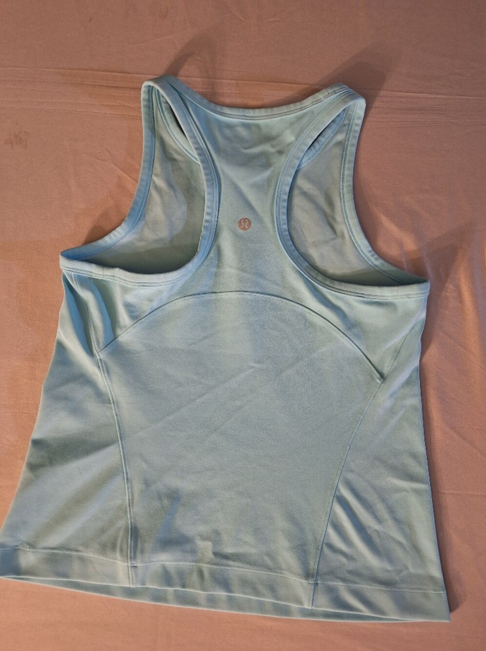 lululemon Women’s Light Baby Blue Racerback Fitted Tank
